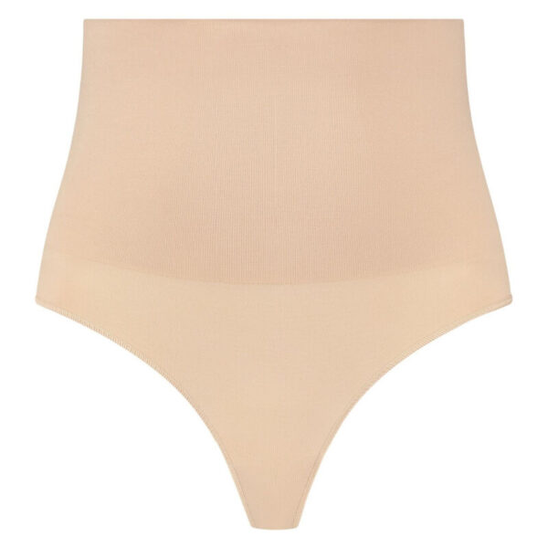 BYE-BRA - FAJA SIN COSTURAS ESTILO TANGA BEIGE TALLA S - Imagen 3