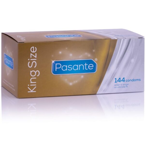PASANTE - PRESERVATIVOS KING MS LARGOS Y ANCHOS CAJA 144 UNIDADES - Imagen 3