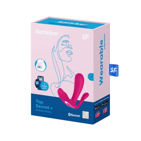 SATISFYER - TOP SECRET + VIBRADOR ROSA - Imagen 3