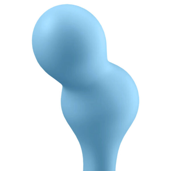 SATISFYER - DEEP DIVER PLUG VIBRADOR APP AZUL - Imagen 3
