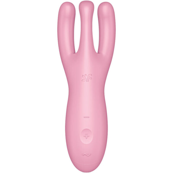 SATISFYER - THREESOME 4 VIBRADOR APP ROSA - Imagen 2