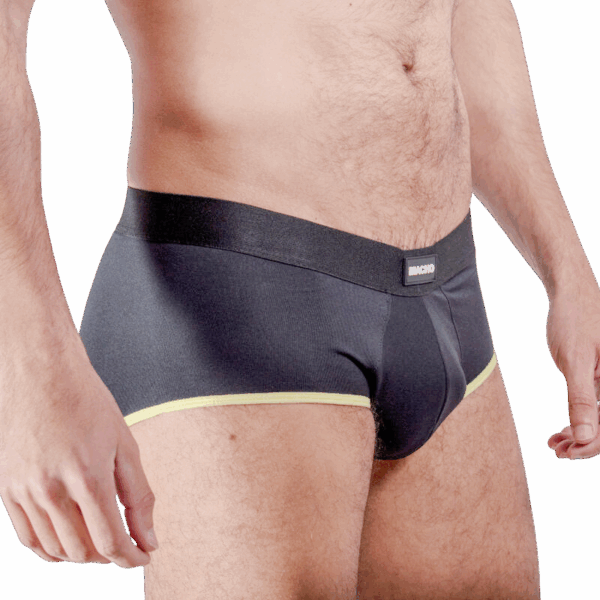 MACHO - MS24A CALZONCILLO BRIEF DARK AMARILLO L - Imagen 2