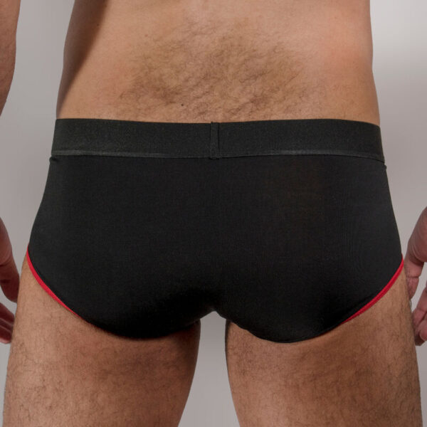 MACHO - MS24R CALZONCILLO BRIEF DARK ROJO L - Imagen 3