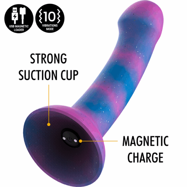 MYTHOLOGY - DION GALACTIC DILDO M - VIBRADOR COMPATIBLE CON WATCHME WIRELESS TECHNOLOGY - Imagen 2