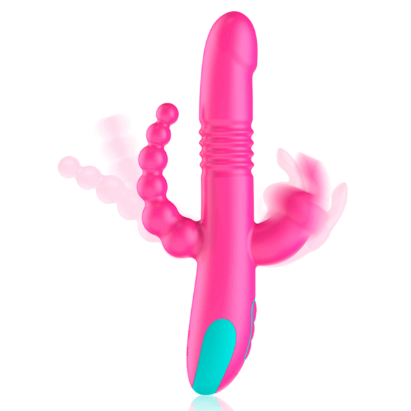 HAPPY LOKY - DONALD TRIPLE ESTIMULACIÓN: ANAL, PUNTO G & CLÍTORIS COMPATIBLE CON WATCHME WIRELESS TECHNOLOGY - Imagen 2