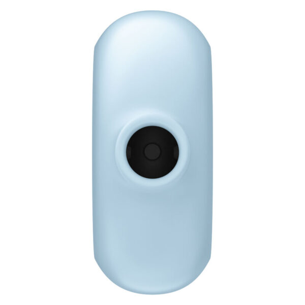 SATISFYER - PRO TO GO 3 ESTIMULADOR Y VIBRADOR DOBLE AZUL - Imagen 3