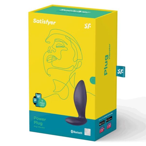 SATISFYER - POWER PLUG MORADO - Imagen 2