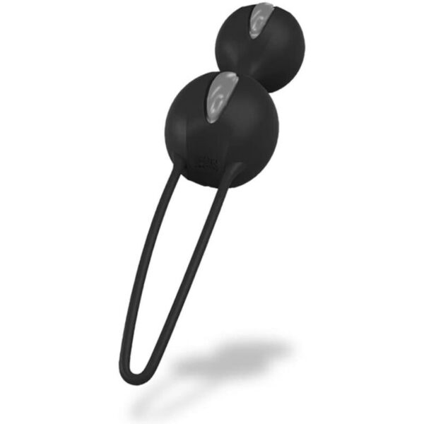 FUN FACTORY - SMARTBALLS DUO BOLAS PELVICAS GRIS/NEGRO - Imagen 3