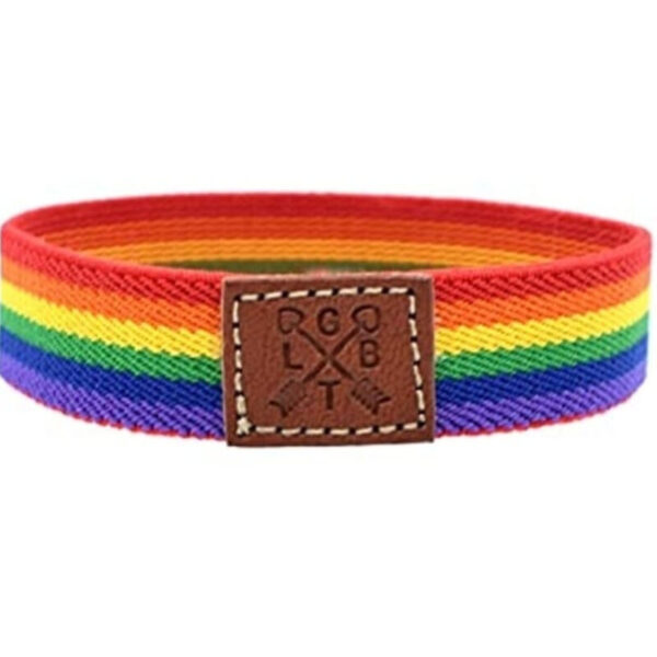PRIDE - PULSERA CHICO GOMA LUJO ORGULLO - Imagen 2