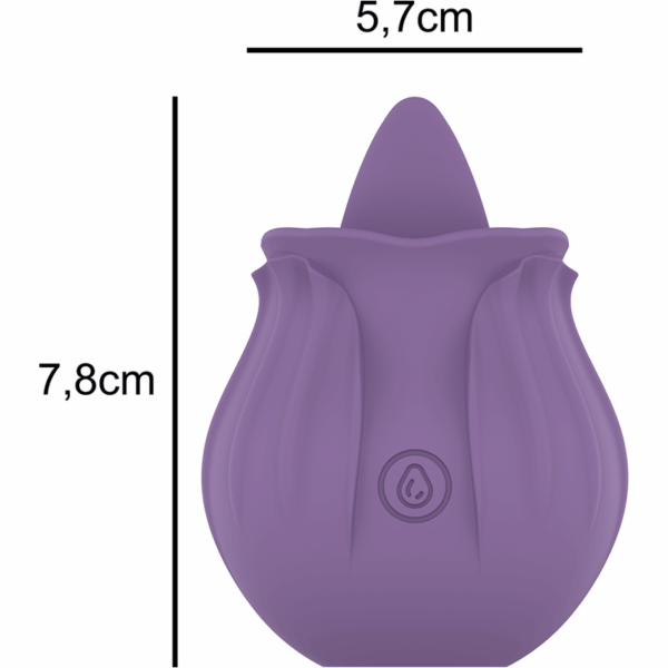 INTENSE - VIOLET ESTIMULADOR LENGUA BASE MAGNÉTICA - Imagen 4