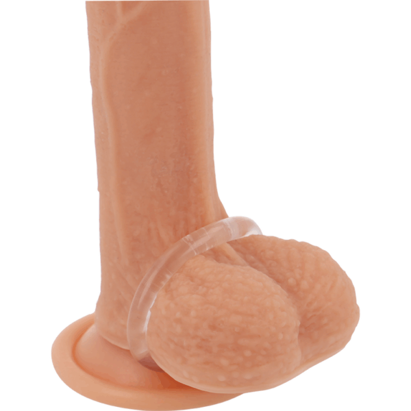 POWERING - SUPER FLEXIBLE Y RESISTENTE ANILLO PENE  3.5CM CLEAR - Imagen 2