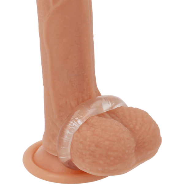 POWERING - SUPER FLEXIBLE Y RESISTENTE ANILLO PENE  3.8CM PR04 CLEAR - Imagen 2