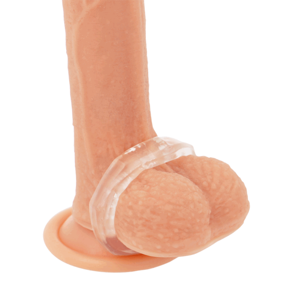 POWERING - SUPER FLEXIBLE Y RESISTENTE ANILLO PENE  5CM PR10 CLEAR - Imagen 2