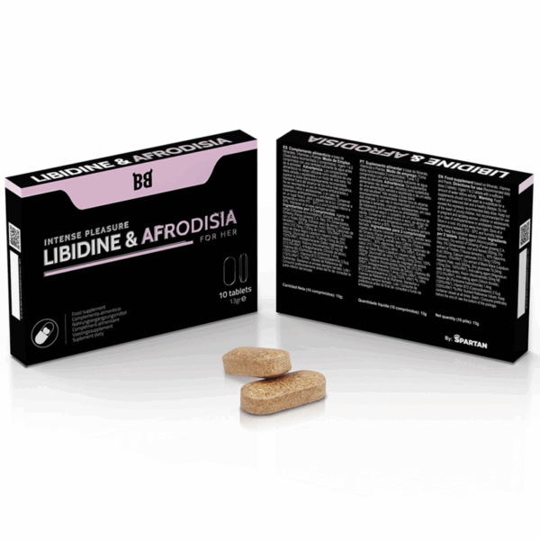BLACK BULL - LIBIDINE & AFRODISIA PLACER INTENSO PARA MUJER 10 CÁPSULAS - Imagen 2