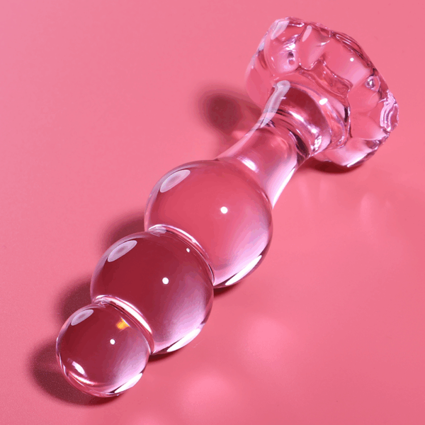 NEBULA SERIES BY IBIZA - MODELO 1 PLUG CRISTAL ROSA 10.5 CM -O- 3 CM - Imagen 2