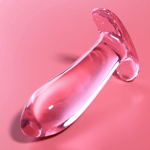 NEBULA SERIES BY IBIZA - MODELO 5 PLUG CRISTAL ROSA 12.5 CM -O- 3.5 CM - Imagen 2