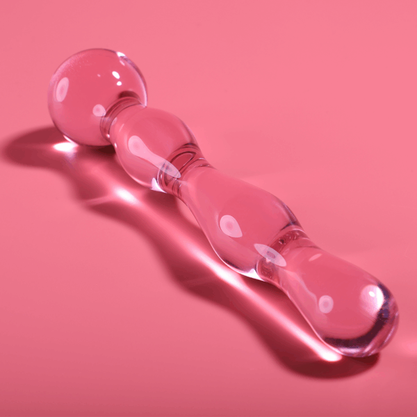 NEBULA SERIES BY IBIZA - MODELO 13 DILDO CRISTAL ROSA 18 CM -O- 3.5 CM - Imagen 2