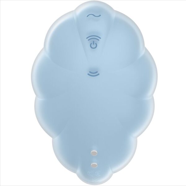 SATISFYER - CLOUD DANCER AZUL VIBRADOR AIR PULSE - Imagen 2