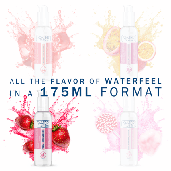 WATERFEEL - LUBRICANTE BASE AGUA FRESA 175 ML - Imagen 2