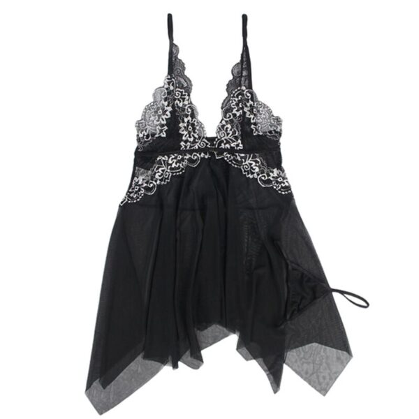 SUBBLIME - BABYDOLL TELA TUL PECHO ENCAJE L/XL - Imagen 4