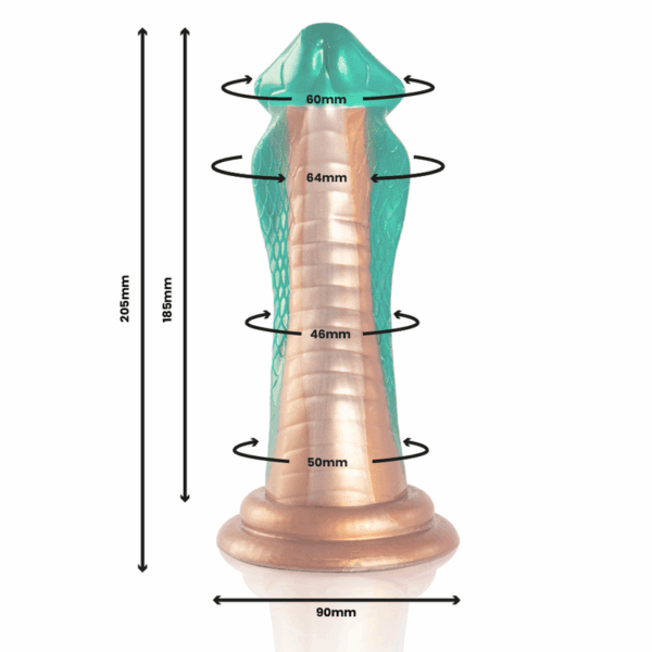EPIC - PYTHON DILDO COBRA VERDE - Imagen 2