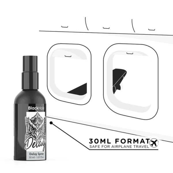BLACK HOLE - SPRAY RETARDANTE STUDY FORTE 30 ML - Imagen 4