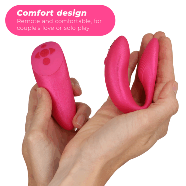 WE-VIBE - CHORUS VIBRADOR PAREJAS CON CONTROL SQUEEZE ROSA - Imagen 3