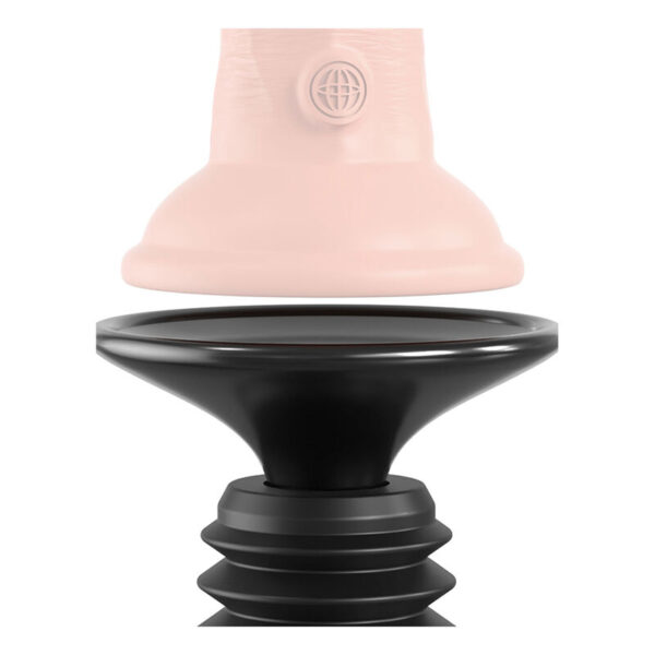 FETISH FANTASY SERIES - BODY DOCK THRUSTER SUJETA DILDOS CON 7 MODOS DE EMPUJE NEGRO - Imagen 3