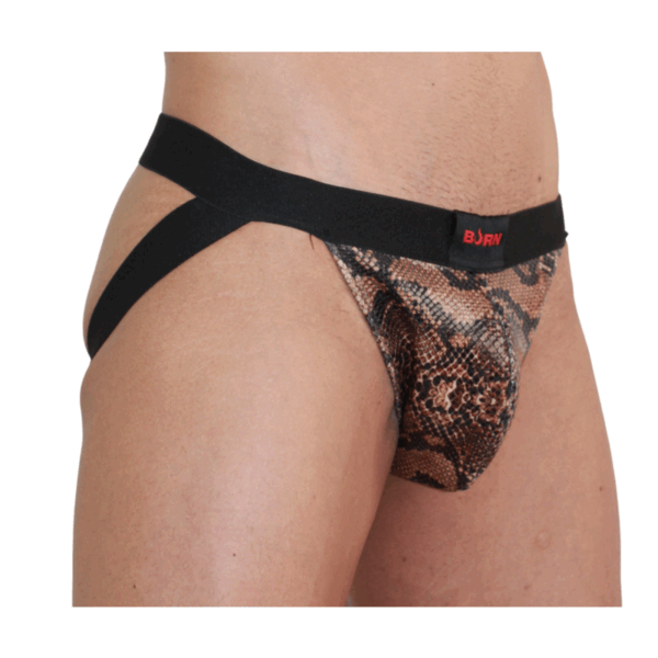 BURN - 002 JOCK SNAKE NEGRO M - Imagen 2