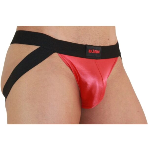BURN - 010 JOCK ROJO / NEGRO XL - Imagen 2