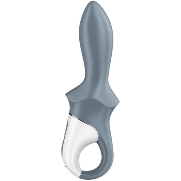 SATISFYER - AIR PUMP BOOTY 1 VIBRADOR INFLABLE ANAL GRIS - Imagen 3