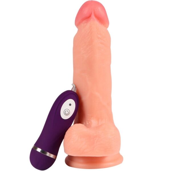 SHEQU - IRON DRAGON DILDO VIBRADOR CON CONTROL REMOTO 17,5 CM - Imagen 2