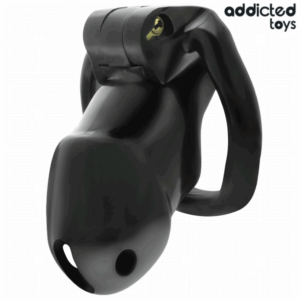 ADDICTED TOYS LOCKED - MINDNIGHT CELL JAULA PARA PENE 4.2 CM TALLA M - Imagen 2