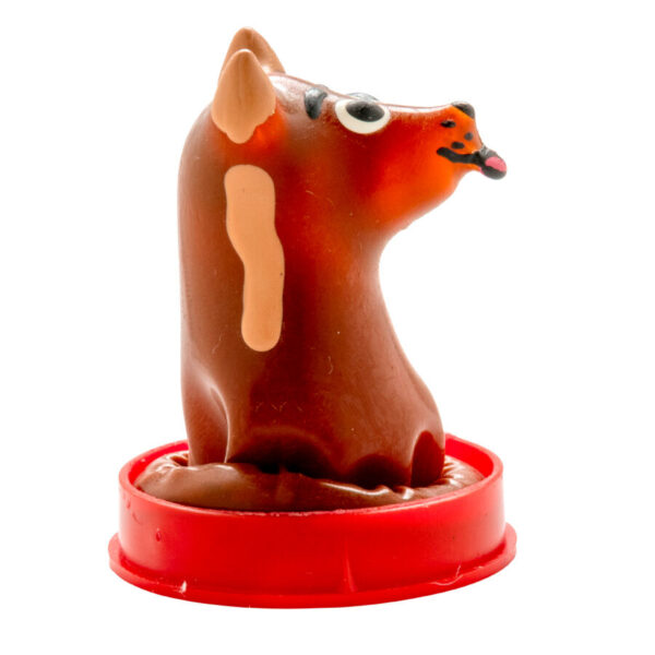 CONDOMERIE - PRESERVATIVO DECORATIVO PINTADO A MANO PERRO - Imagen 3