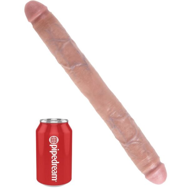 KING COCK - THICK DILDO DOBLE PENETRACIÓN 40.6 CM - Imagen 2