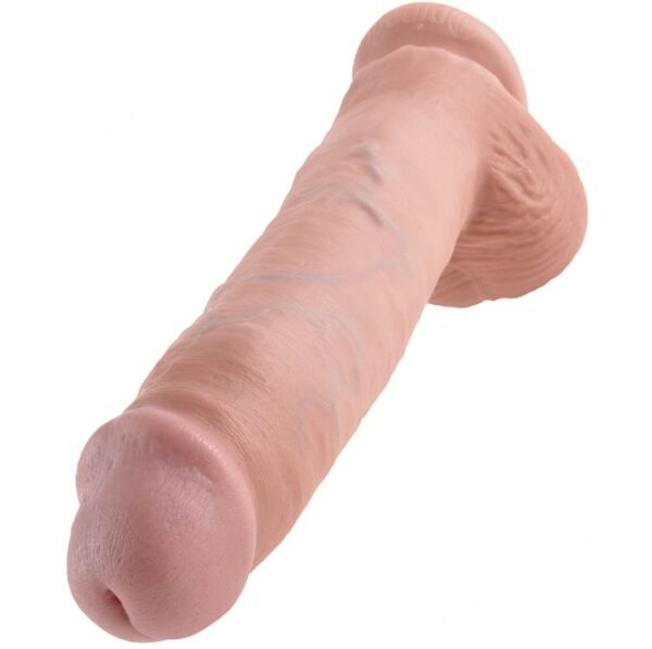 KING COCK - 11 PENE REALÍSTICO NATURAL 28 CM - Imagen 3