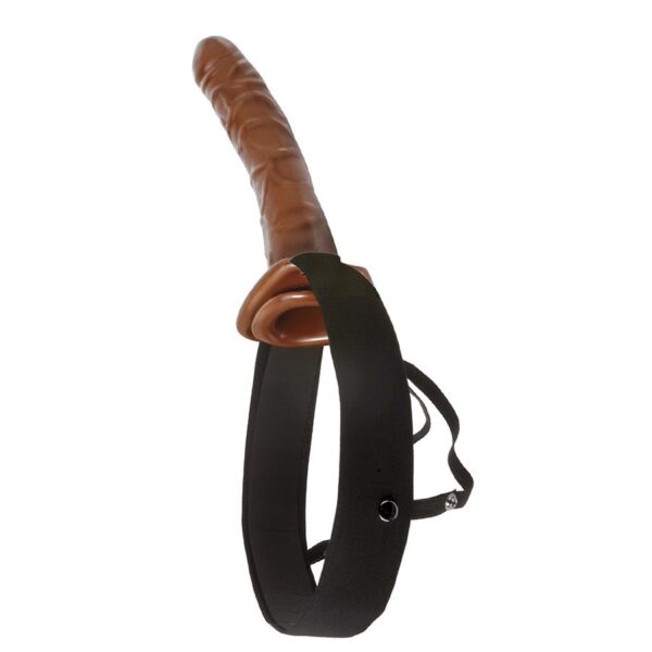 FETISH FANTASY SERIES - ARNÉS HUECO AJUSTABLE CHOCOLATE 22 CM - Imagen 4