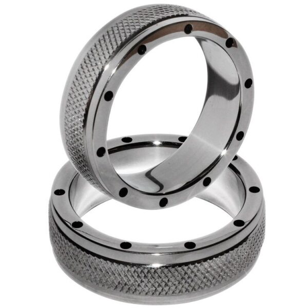 METAL HARD - ANILLO METAL PARA PENE Y TESTÍCULOS 50 MM - Imagen 2