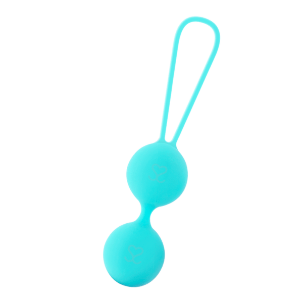 MORESSA - OSIAN TWO ENTRENAMIENTO SUELO PELVICO 101gr PREMIUM SILICONA TURQUESA - Imagen 2