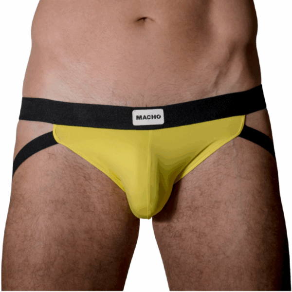 MACHO - MX22A SUSPENSORIO AMARILLO L/XL - Imagen 2