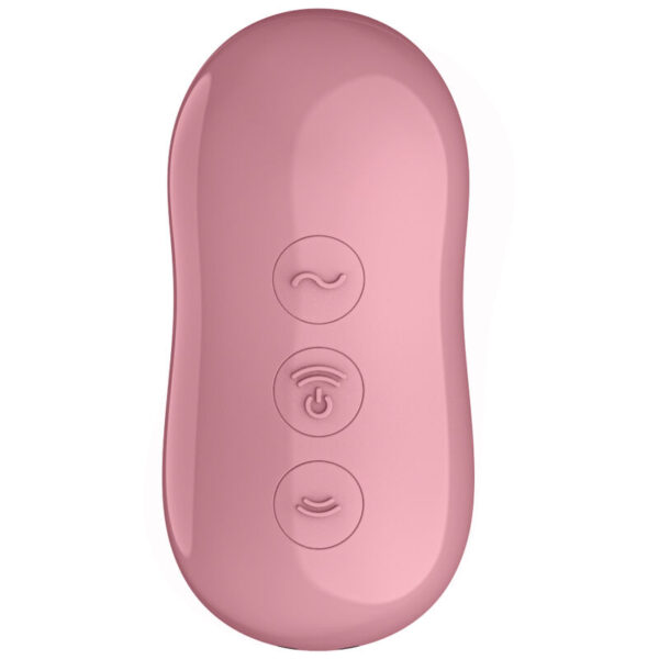 SATISFYER - COTTON CANDY ESTIMULADOR Y VIBRADOR ROSA - Imagen 2
