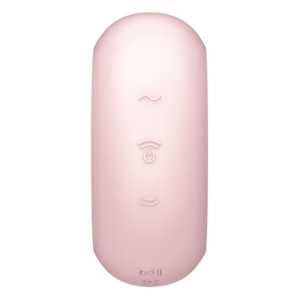 SATISFYER - PRO TO GO 3 ESTIMULADOR Y VIBRADOR DOBLE ROSA - Imagen 4