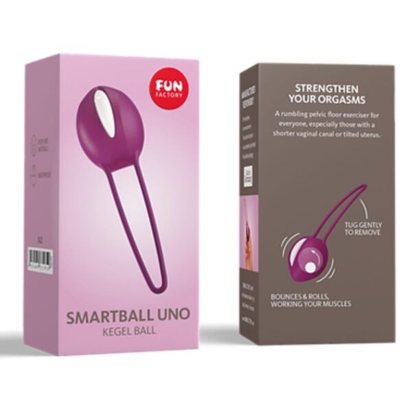 FUN FACTORY - SMARTBALL UNO BLANCO/GRAPE - Imagen 2