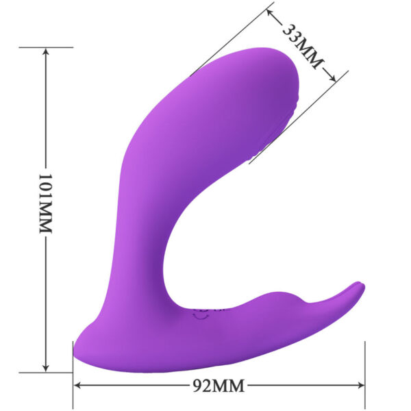 PRETTY LOVE - IDABELLE VIBRATION & PULSATION CONTROL REMOTO VIOLETA - Imagen 4