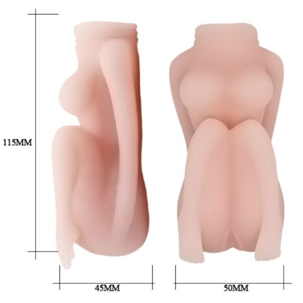 BAILE - TEMPTATION PASSION LADY MINIMASTURBADOR MASCULINO SNUG FIT PUSSY - Imagen 4