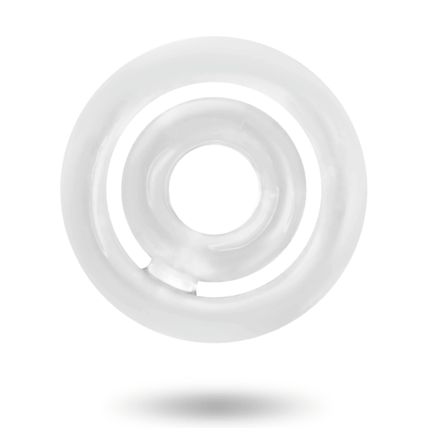 ADDICTED TOYS - POTENZ SET ANILLOS PENE CLEAR - Imagen 2